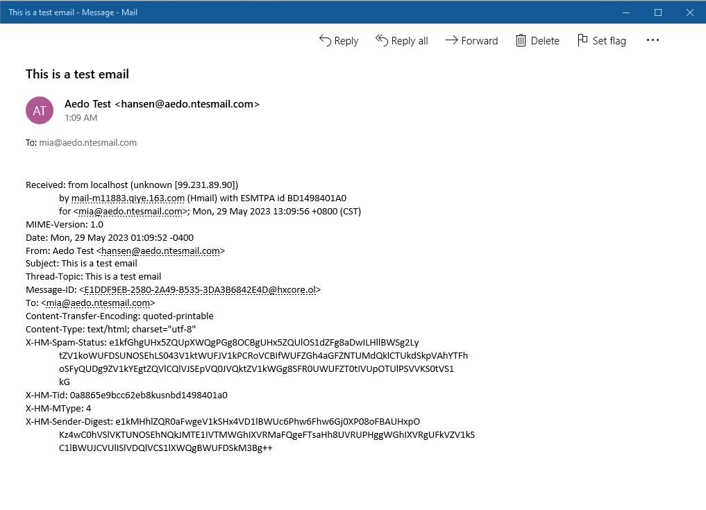 imap Why can't Windows Mail app display email content properly