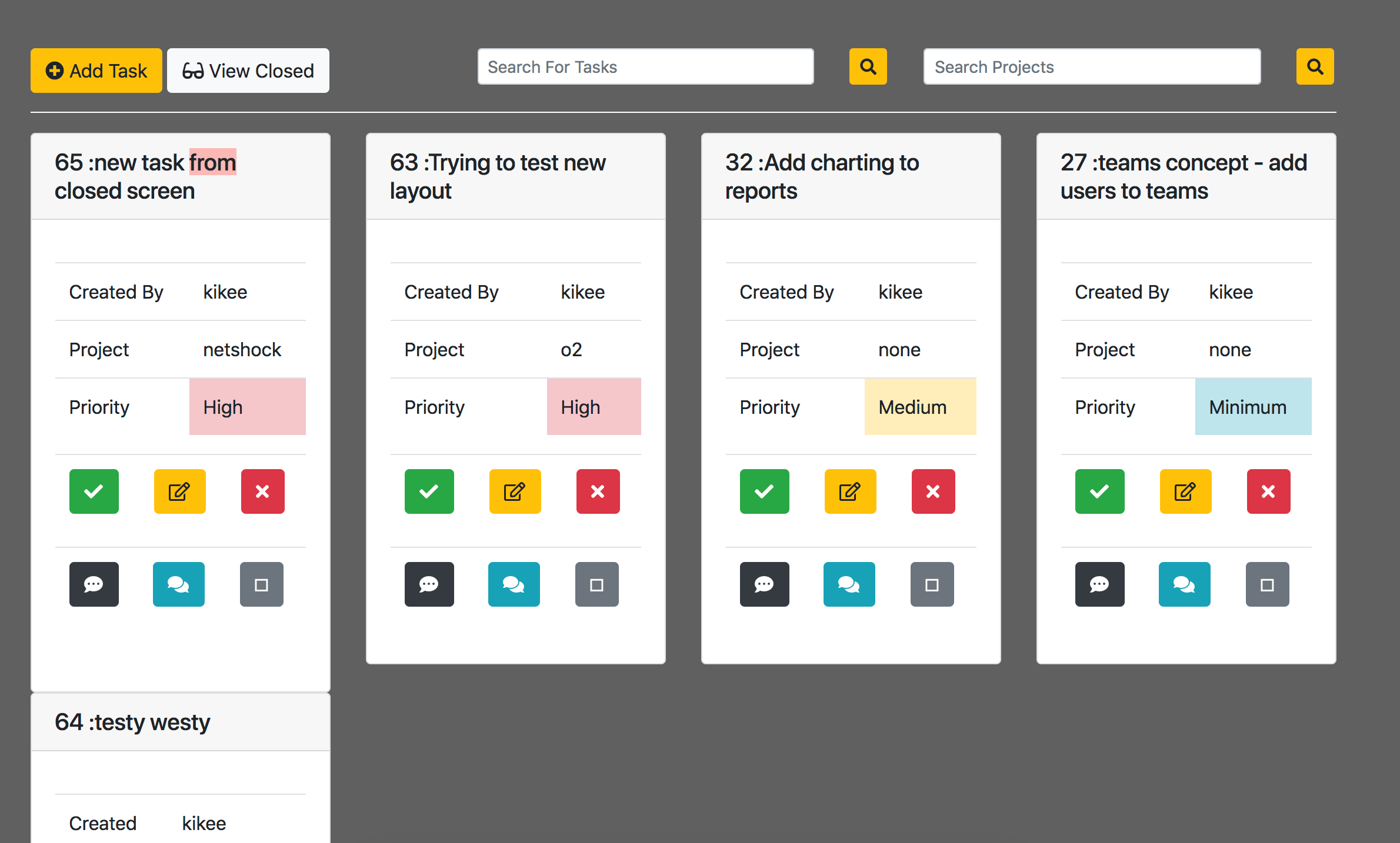 Bootstrap layout with cards h100 [duplicate]