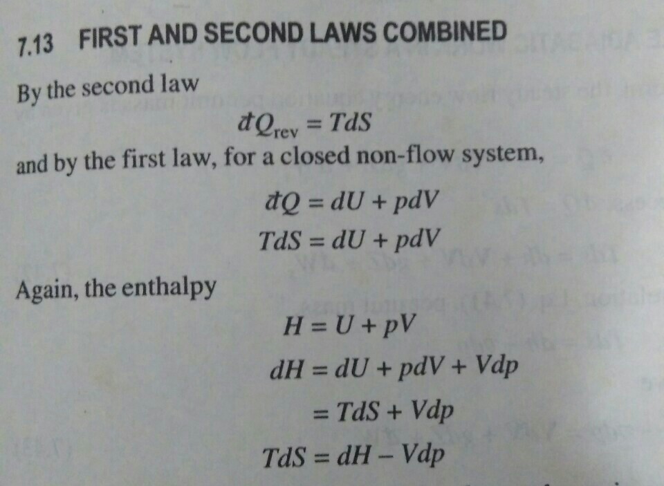 First law of thermodynamics, steady flow energy equation