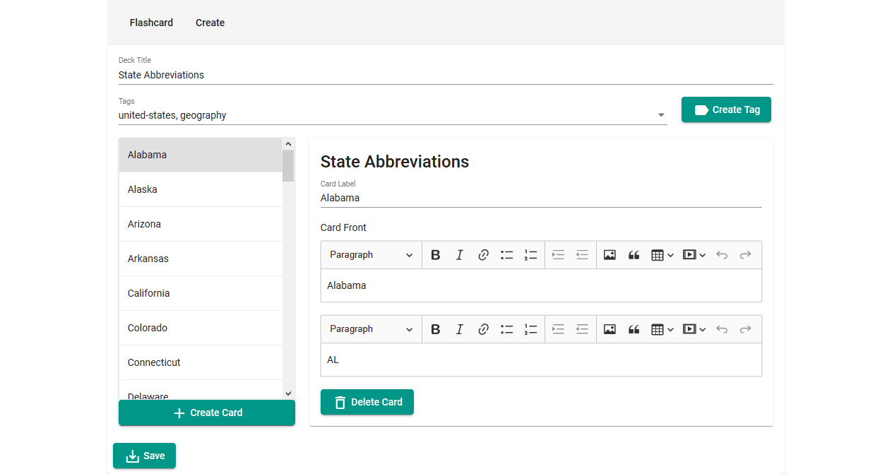 f Flashcard site Code Review Stack Exchange