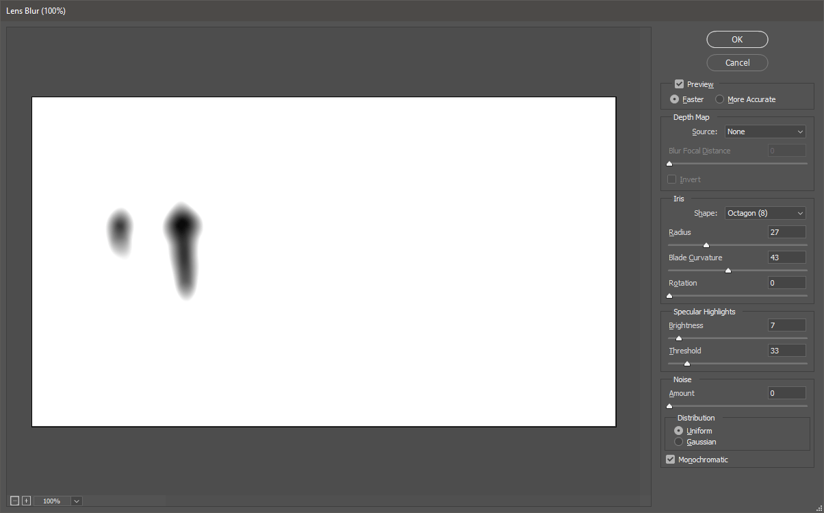 photo editing How to convert focus image to out of focus in