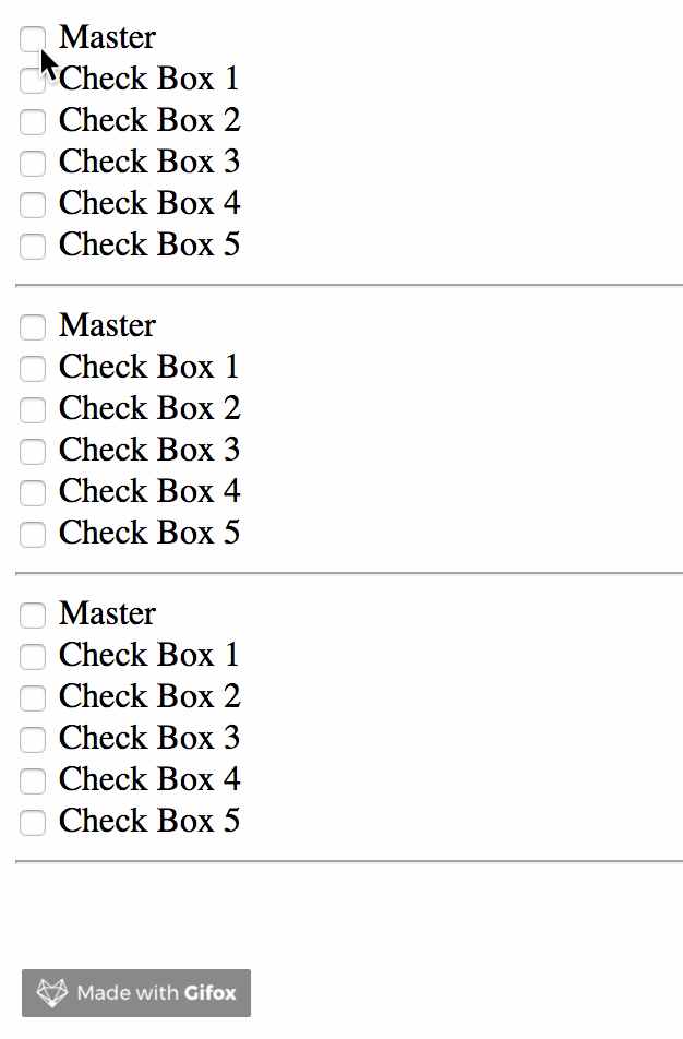 javascript Link Checkboxes with Parent/Child Relationship without