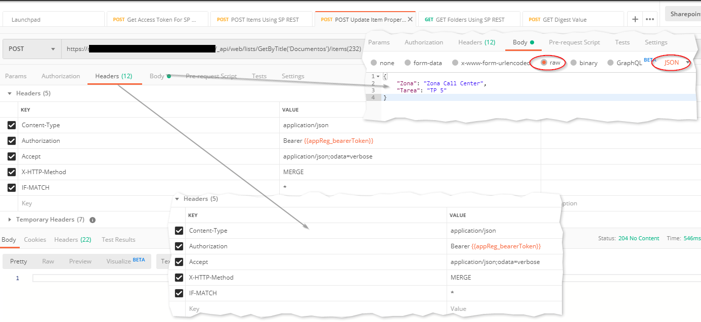 Python requests post JSON raw data in SharePoint SharePoint Stack