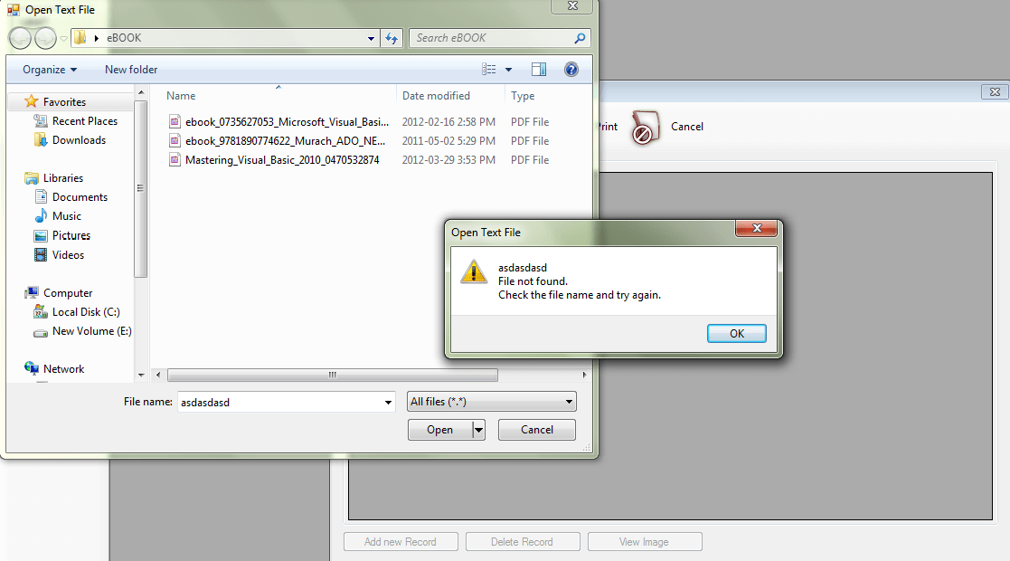 messagebox How to include the message box within the Open file dialog