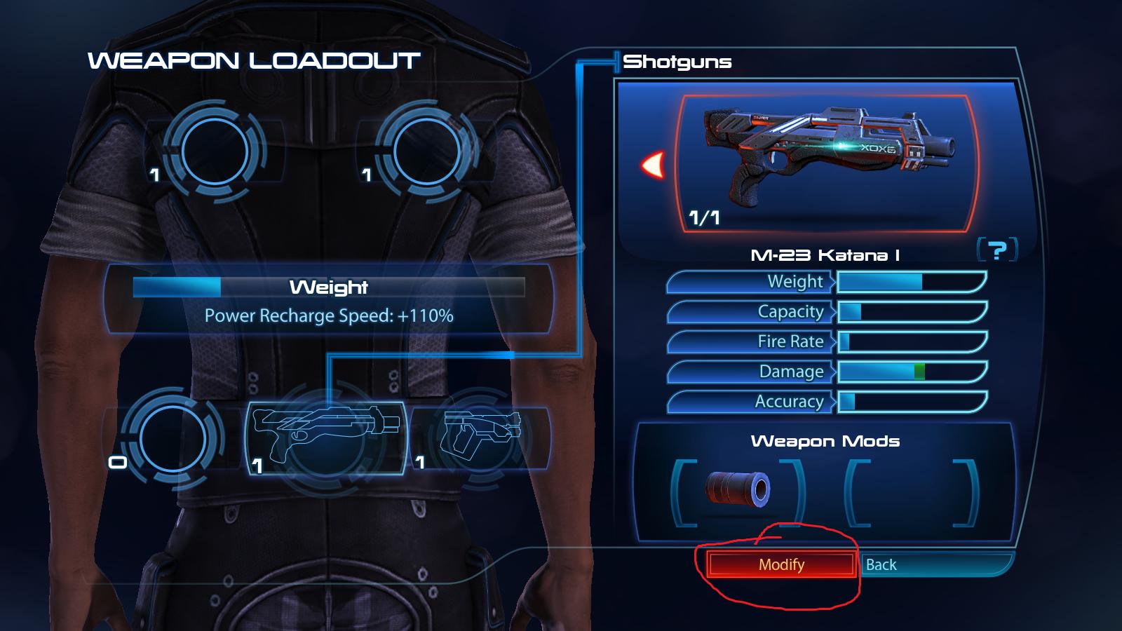 mass effect 3 How do I modify my weapons? Arqade