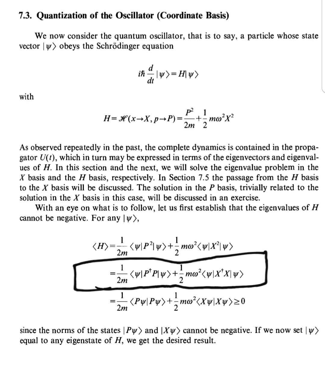 Question about quantum mechanics / harmonic oscillator Physics Stack