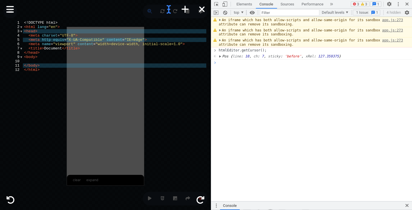 javascript Codemirror v5 Dynamically Add Multiple Cursors Stack