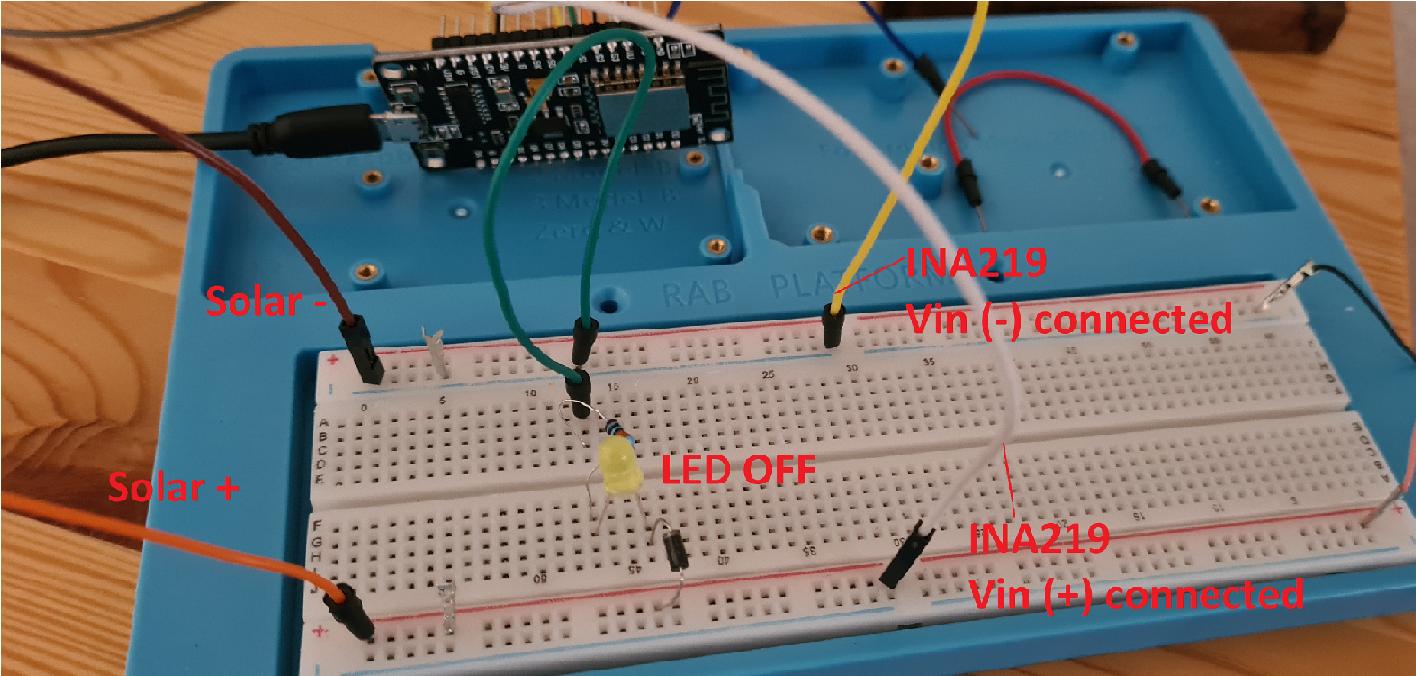 esp8266 Voltage, current measurement from solar panel