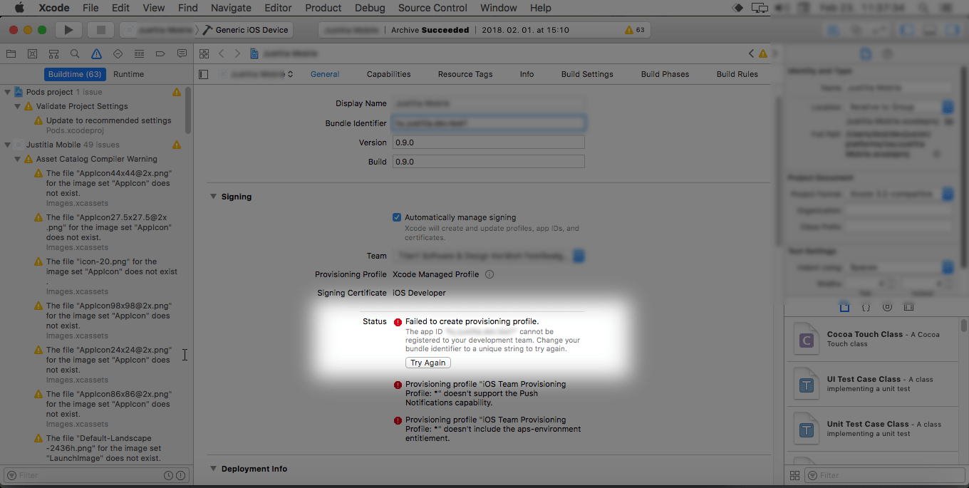 ios XCode automatic code signing Remove old app id Stack Overflow