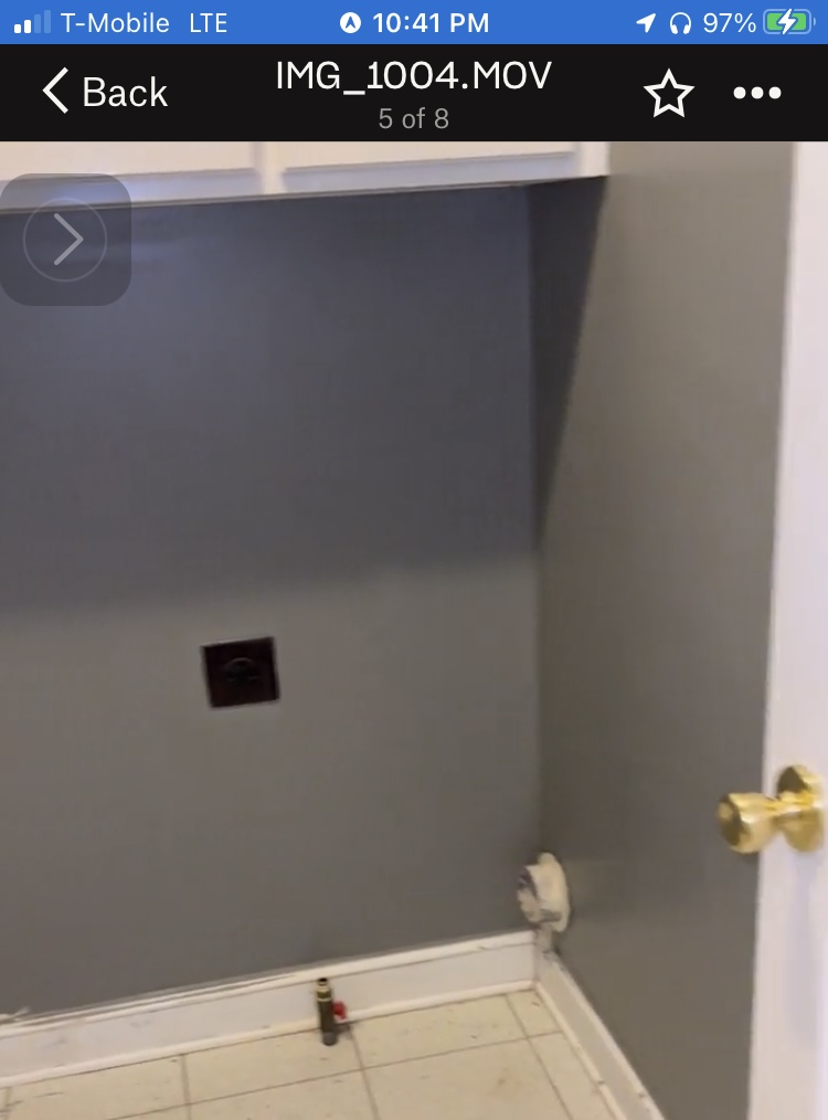 I just bought a house and I see a gas line, 110v and 220v outlet in the