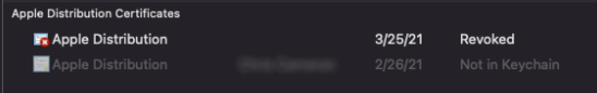 Fresh XCode install shows revoked certificates Stack Overflow