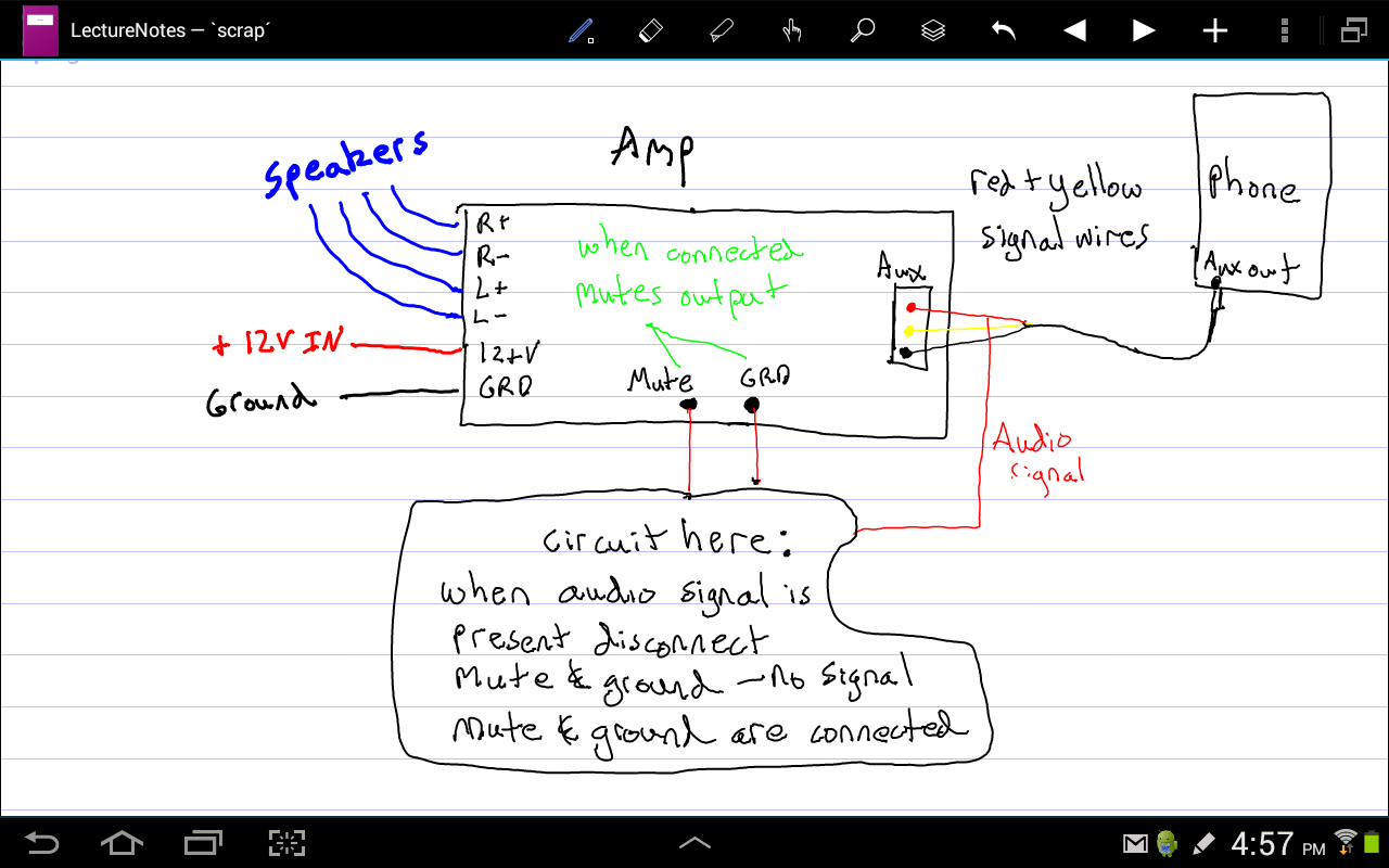 switches - Control a switch with headphone output jack - Electrical