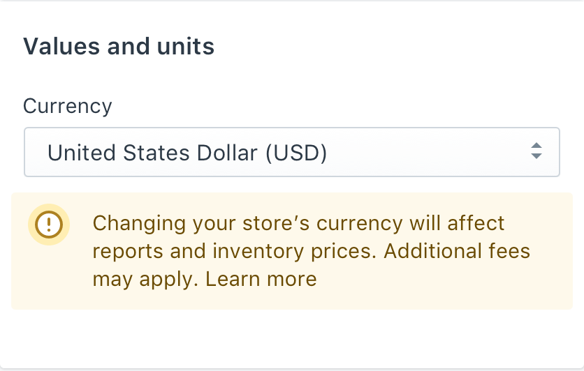 Warning indicator in a select dropdown User Experience Stack Exchange