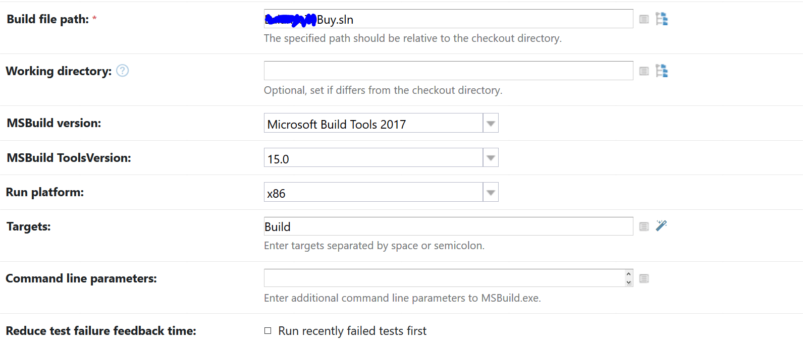 msbuild Nuget.targets error could not find a part of the path