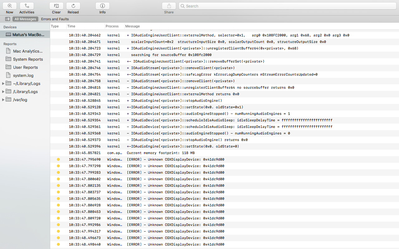 macos Mac makes beeping sound every five minutes without pop up