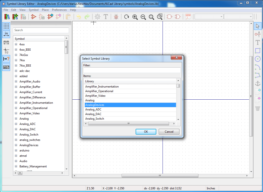 Electronic Kicad Custom library folder Valuable Tech Notes