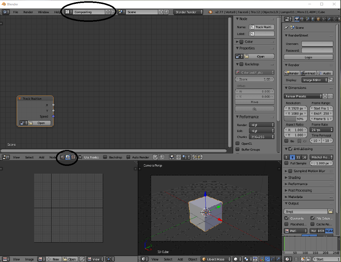 no tracking node in blender Blender Stack Exchange