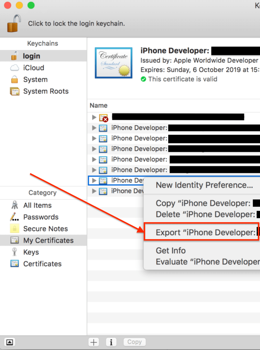 ios Xcode "Revoke certificate Your account already has a signing
