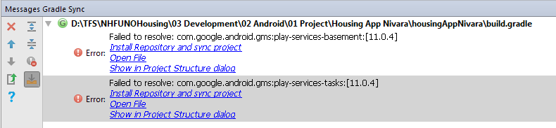 ErrorFailed to resolve com.google.android.gms Stack Overflow