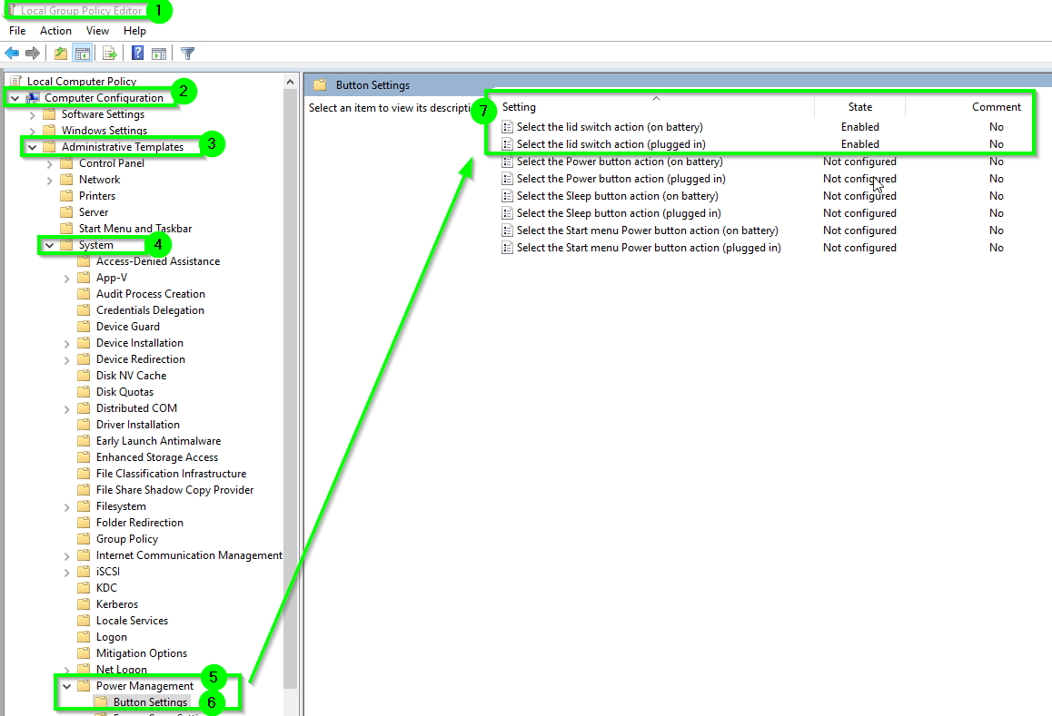windows Prevent screen turning off when lid is closed Super User