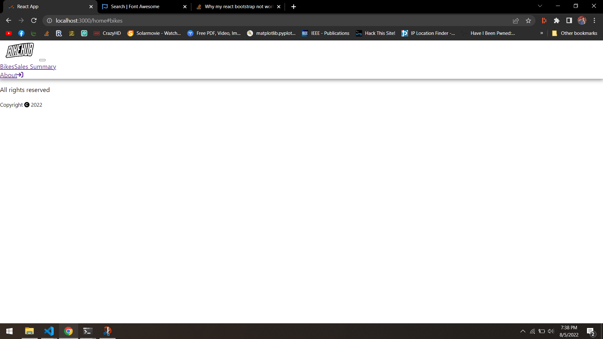 Why my react bootstrap not working even after importing? Stack Overflow