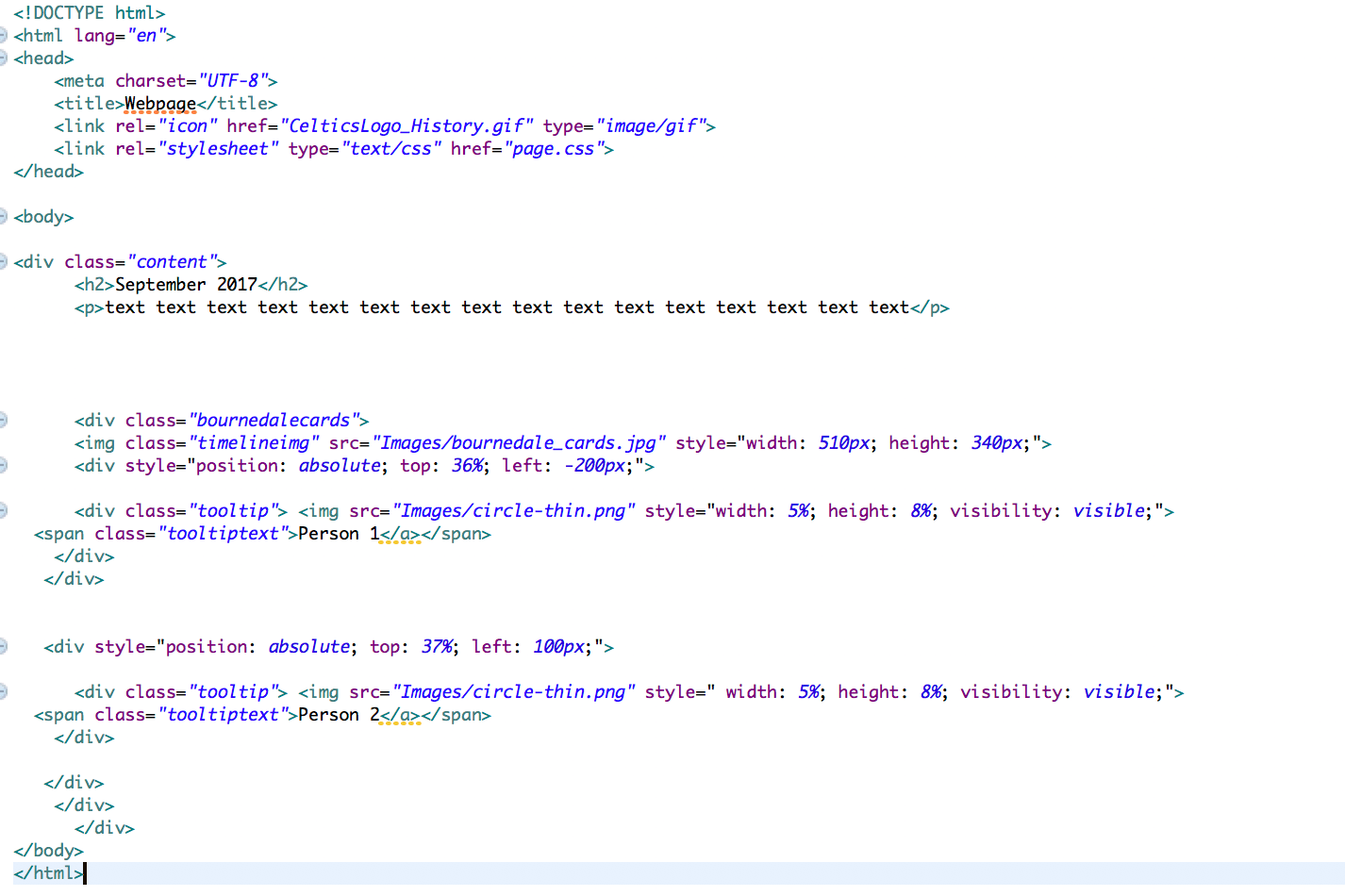 HTML/CSS Relative/Absolute Positioning Stack Overflow