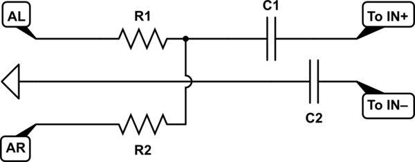 Audio amplifier with hum only when subwoofer is active - Electrical