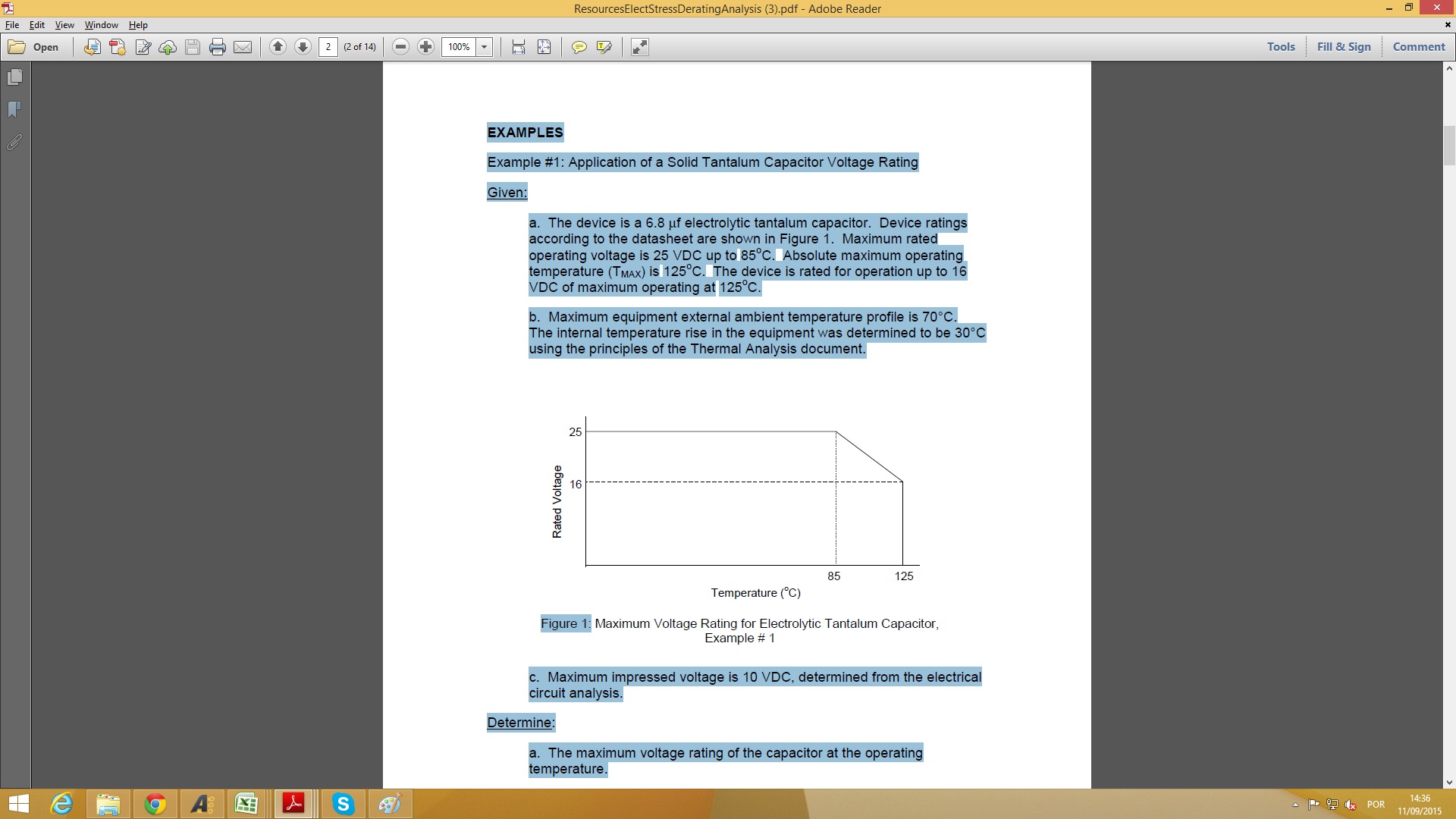 Electronic Capacitor derating for space Valuable Tech Notes