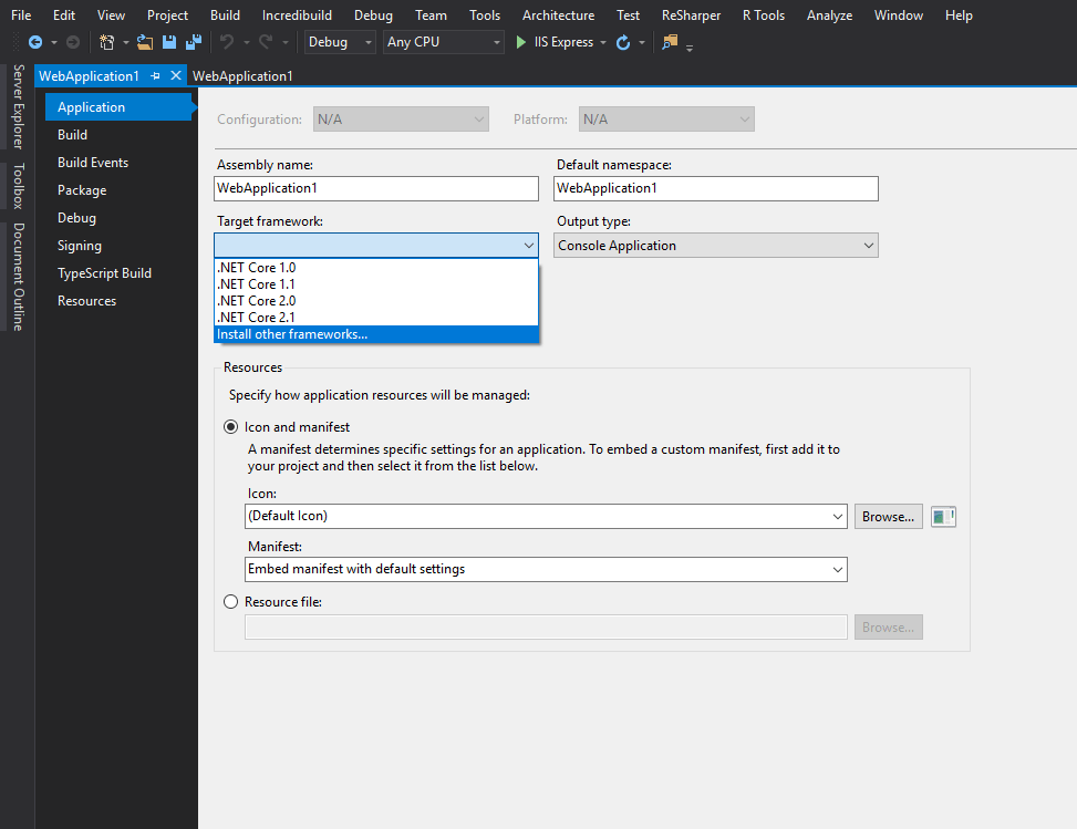 Problem with asp net core 2.2.202 in visual studio 2017 Stack Overflow