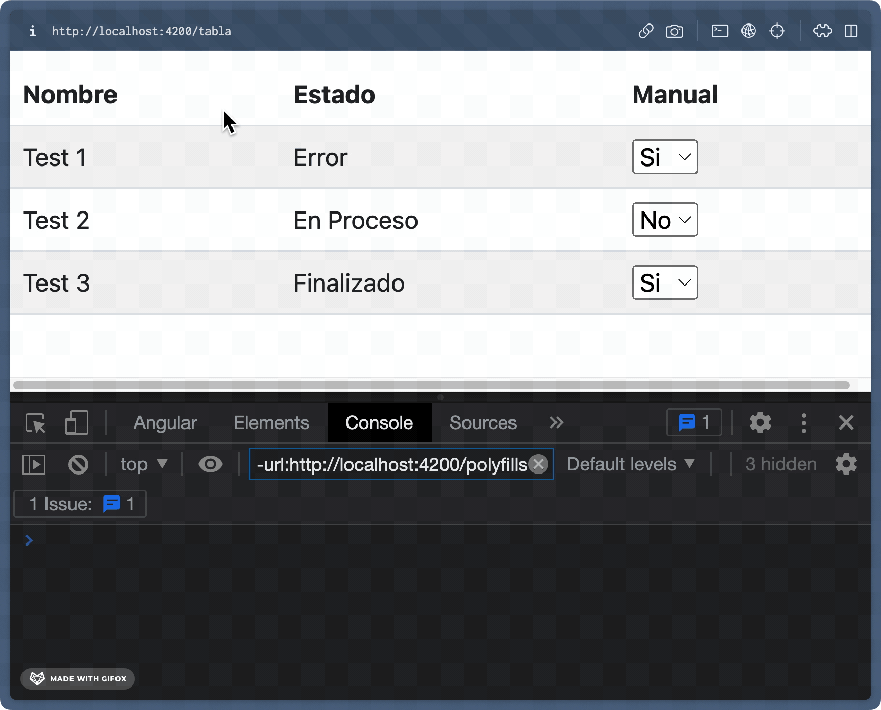 javascript ¿Cómo llenar el option de un select dependiendo el valor
