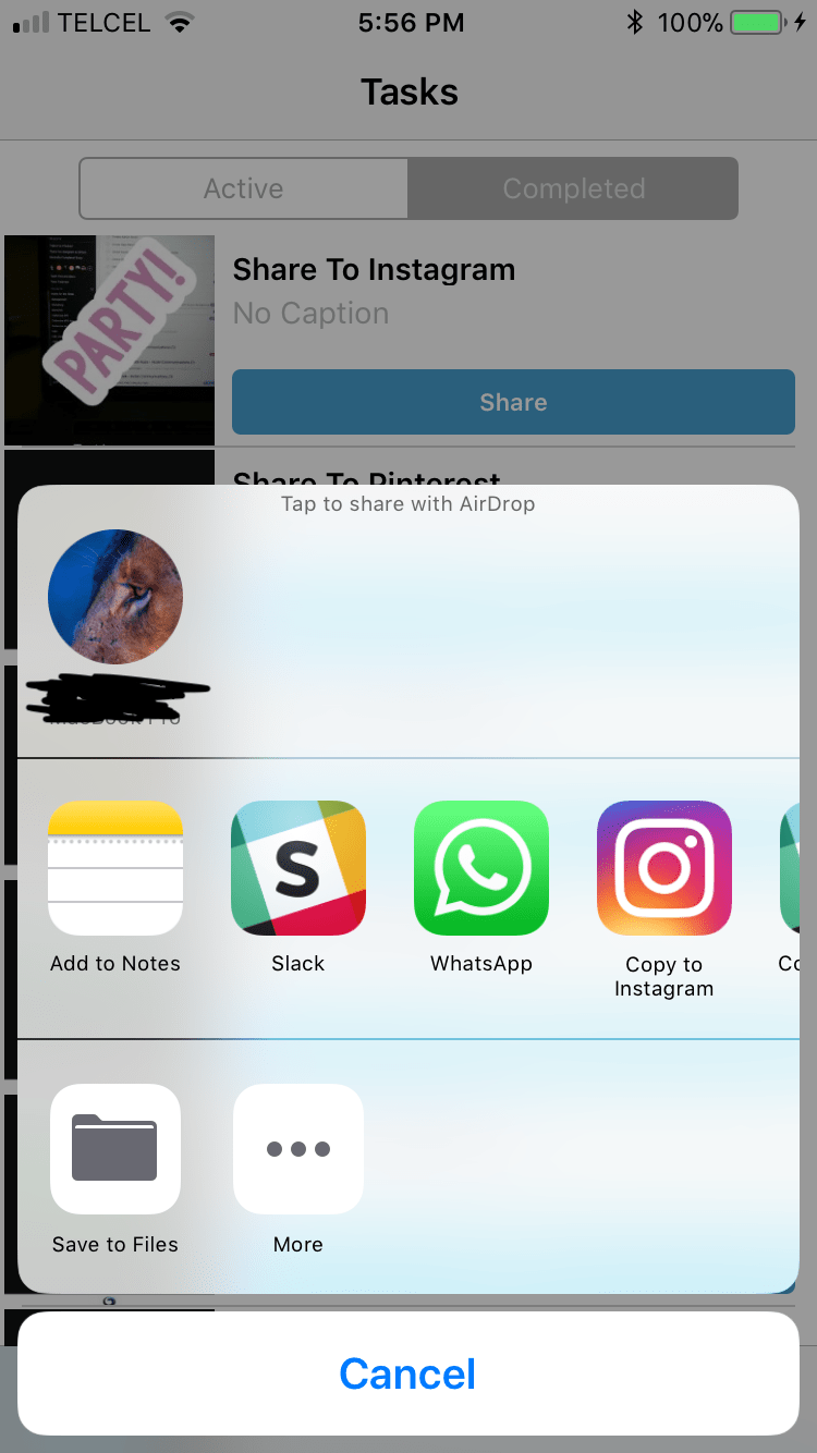 swift Instagram iPhone Hooks iOS 11.2.5 instagram 29, feed not