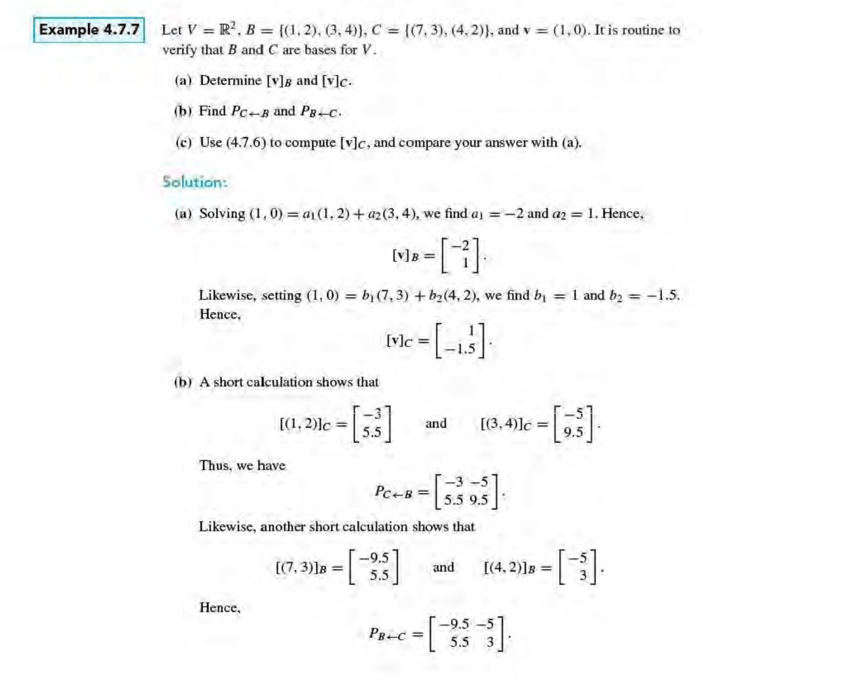 Change Of Basis Linear Algebra slidesharetrick