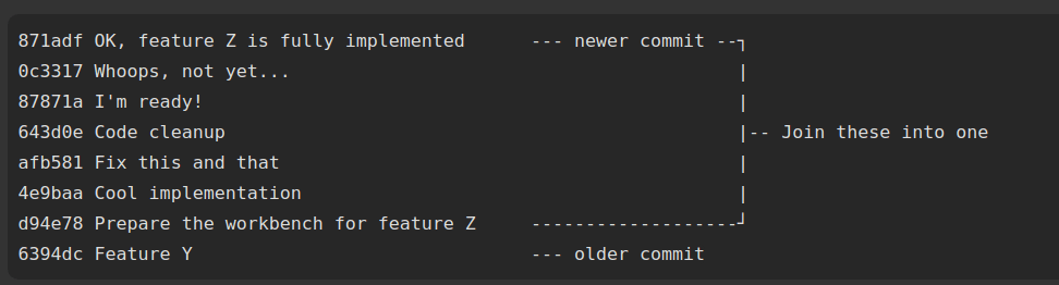 Git rebase interactive the last n commits Stack Overflow