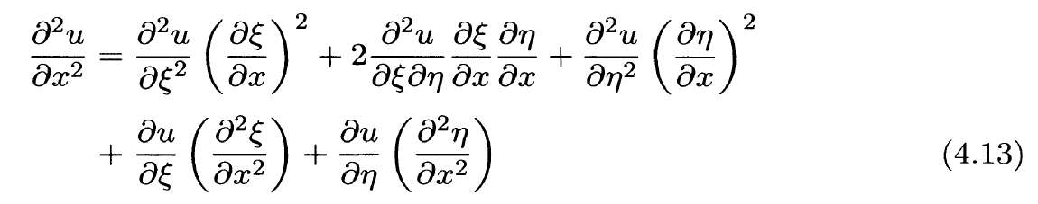 multivariable calculus Second order derivative of a chain rule