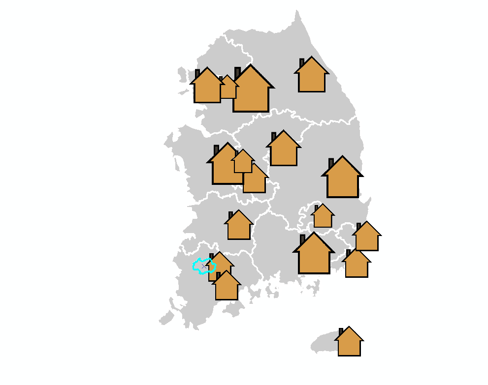 Graduated Symbol Map
