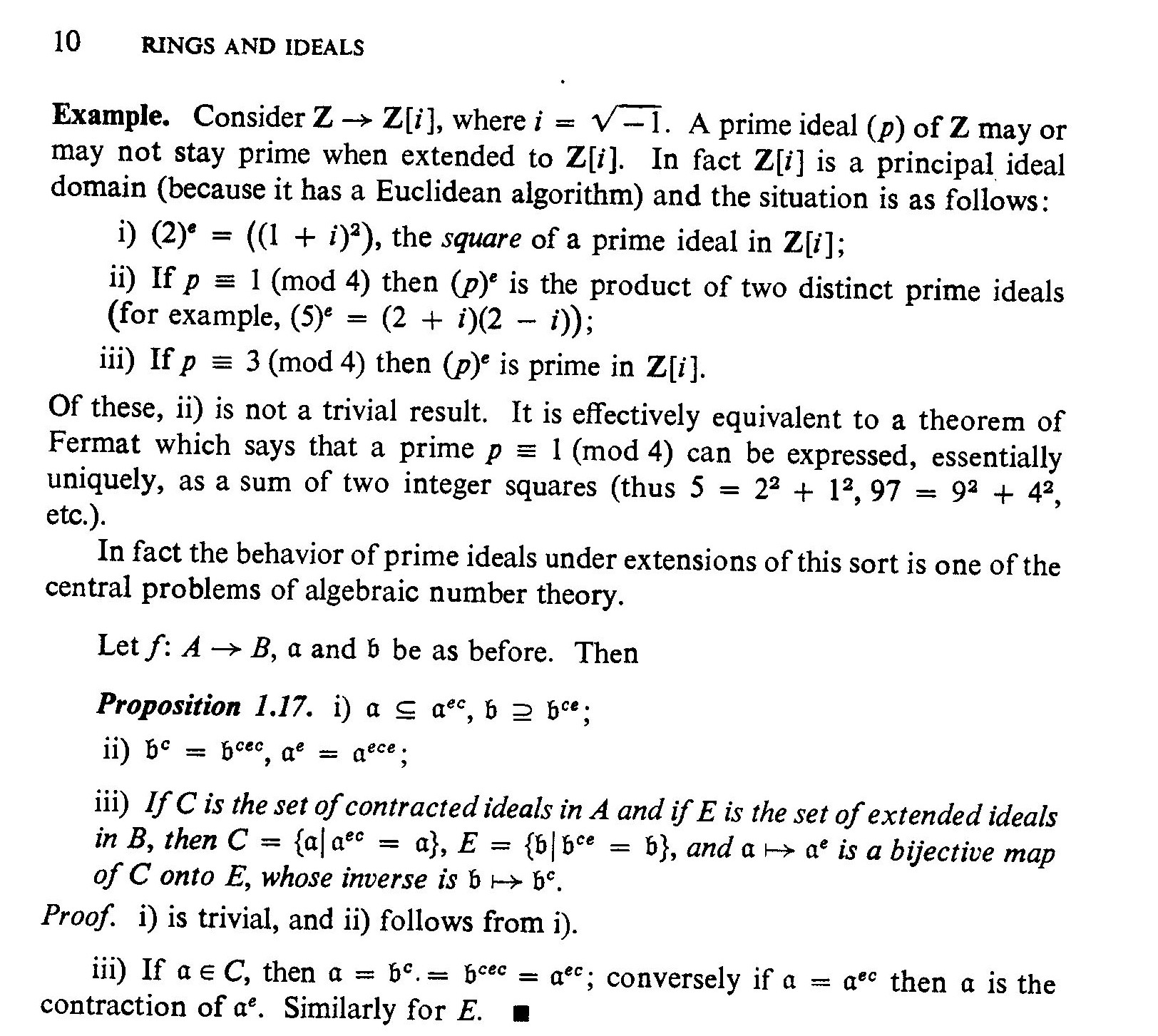 Questions of the book Introduction to commutative algebra