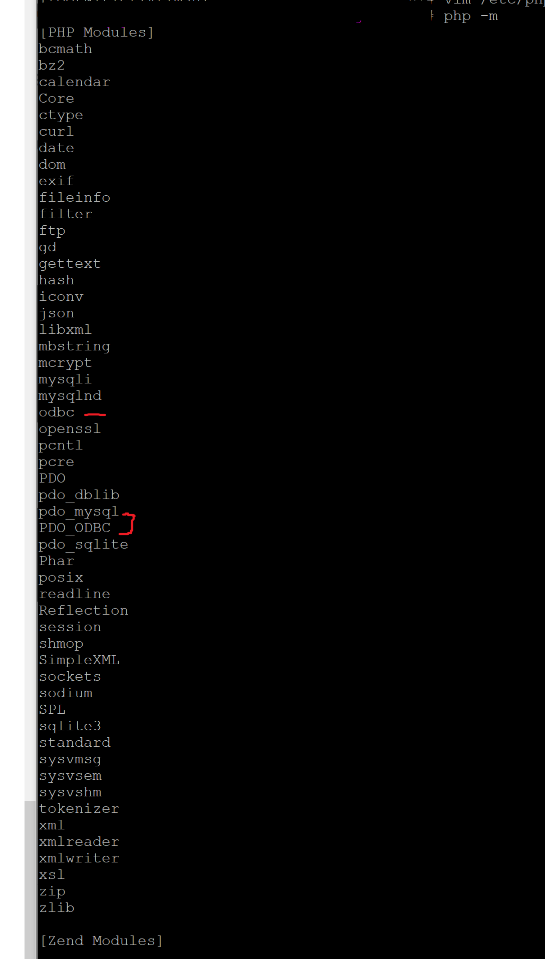 Call to undefined function odbc_connect() php 7 Stack Overflow