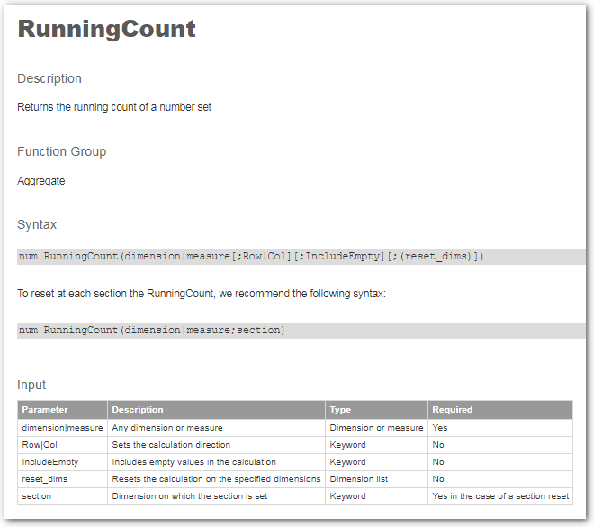 sap RunningCount webi Business Objects Formula Stack Overflow