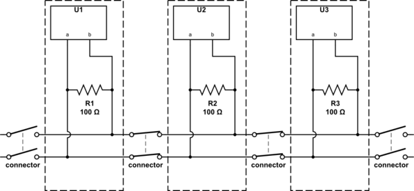 network - rs485 redundant termination resistor - Electrical Engineering