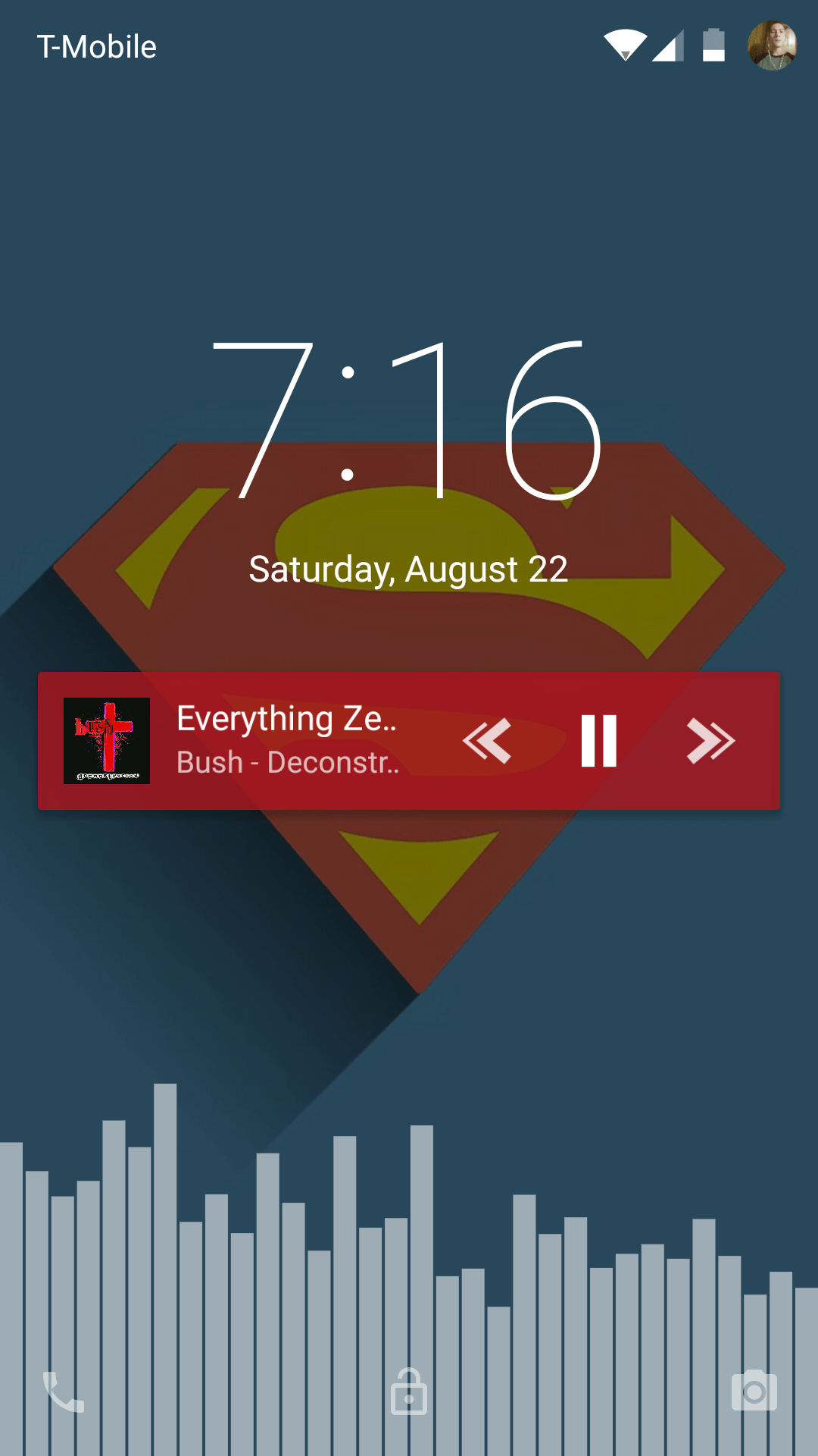 android Lock Screen Visualizer Cyanogenmod Stack Overflow