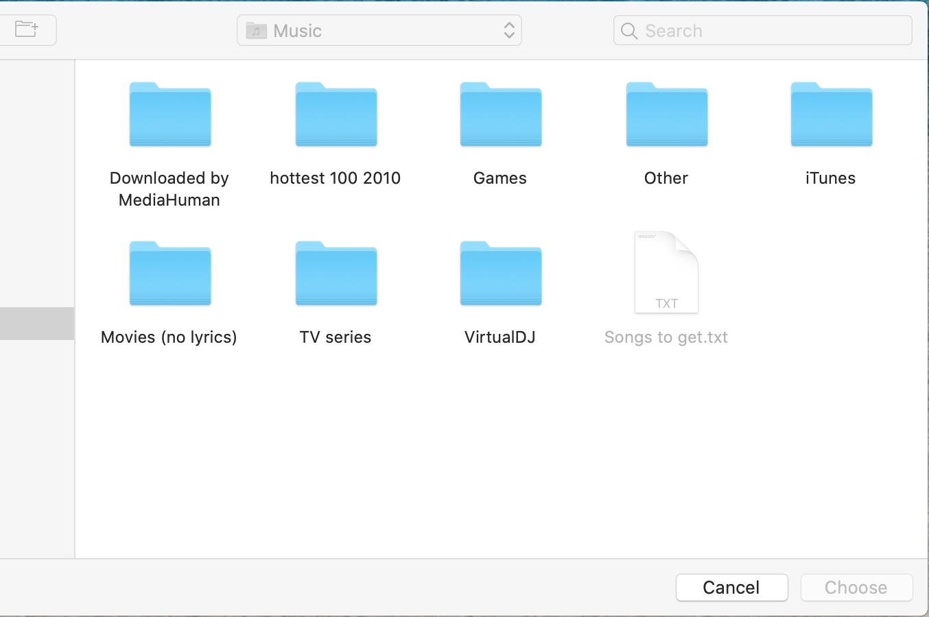 macbook pro The folder containing your music library cannot be found