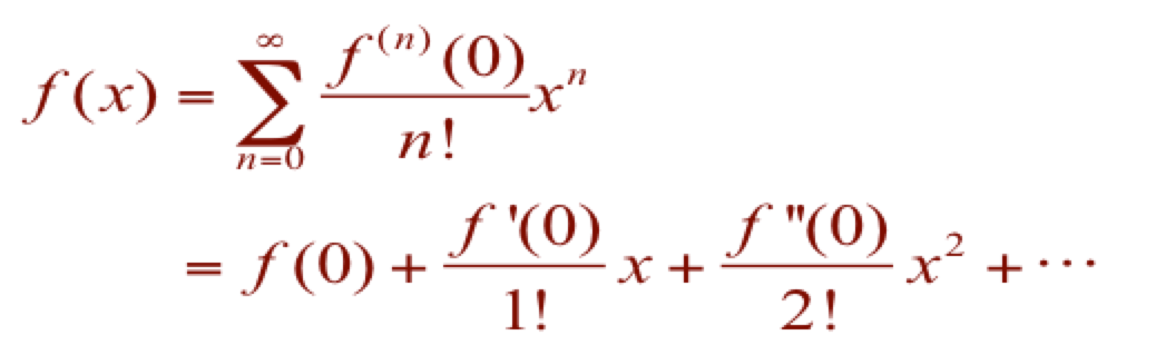 Maclaurin Series confusion Mathematics Stack Exchange