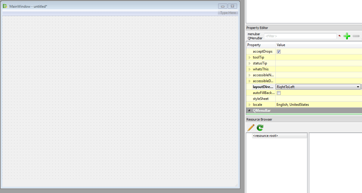 c++ How can I move a QMenu item to the right corner of a QMenuBar