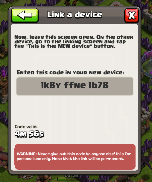 How do I recover my old Clash of Clans (COC) game save & base? Arqade