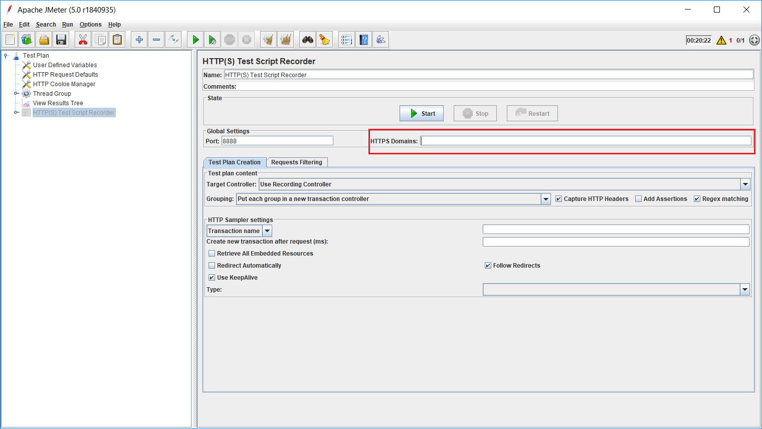 java.io.IOException Unable to negotiate SSL transaction, no keystore