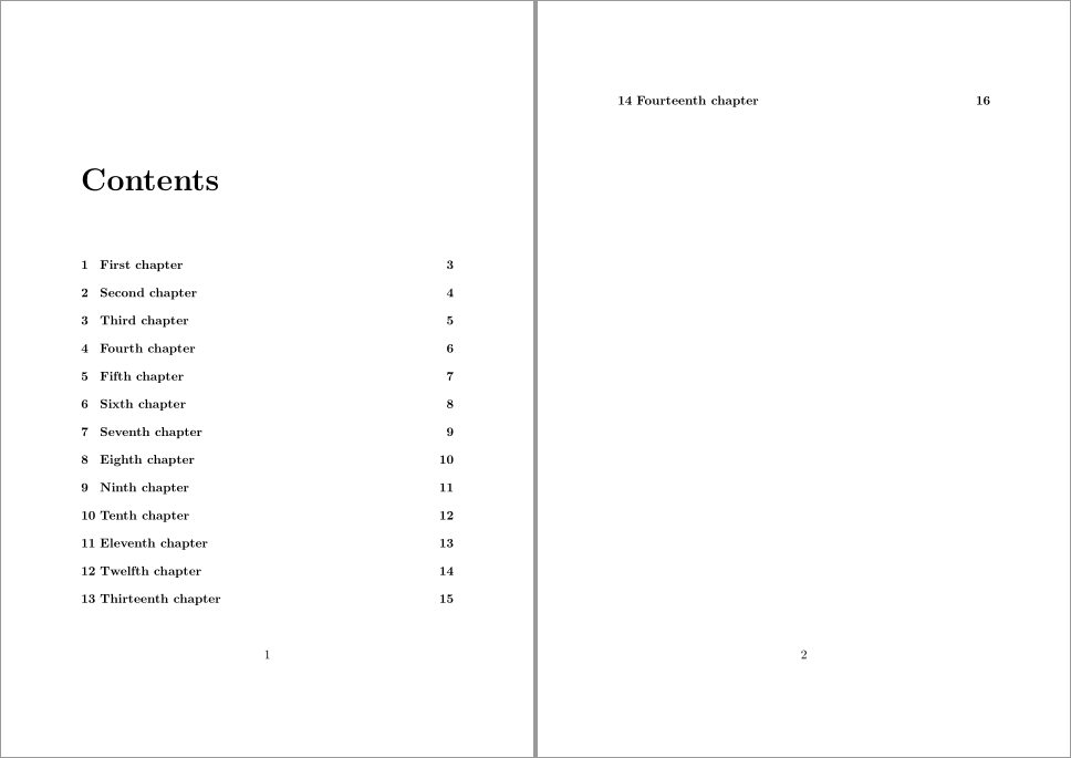 Spacing Adjusting the Table of Contents in Latex to Fit on a Single Page