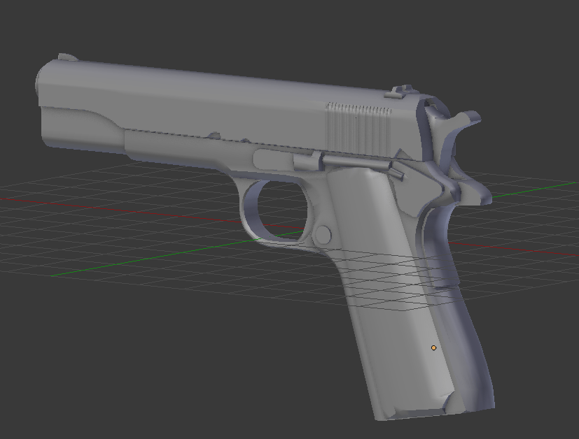 Handgun modeling tips Blender Stack Exchange