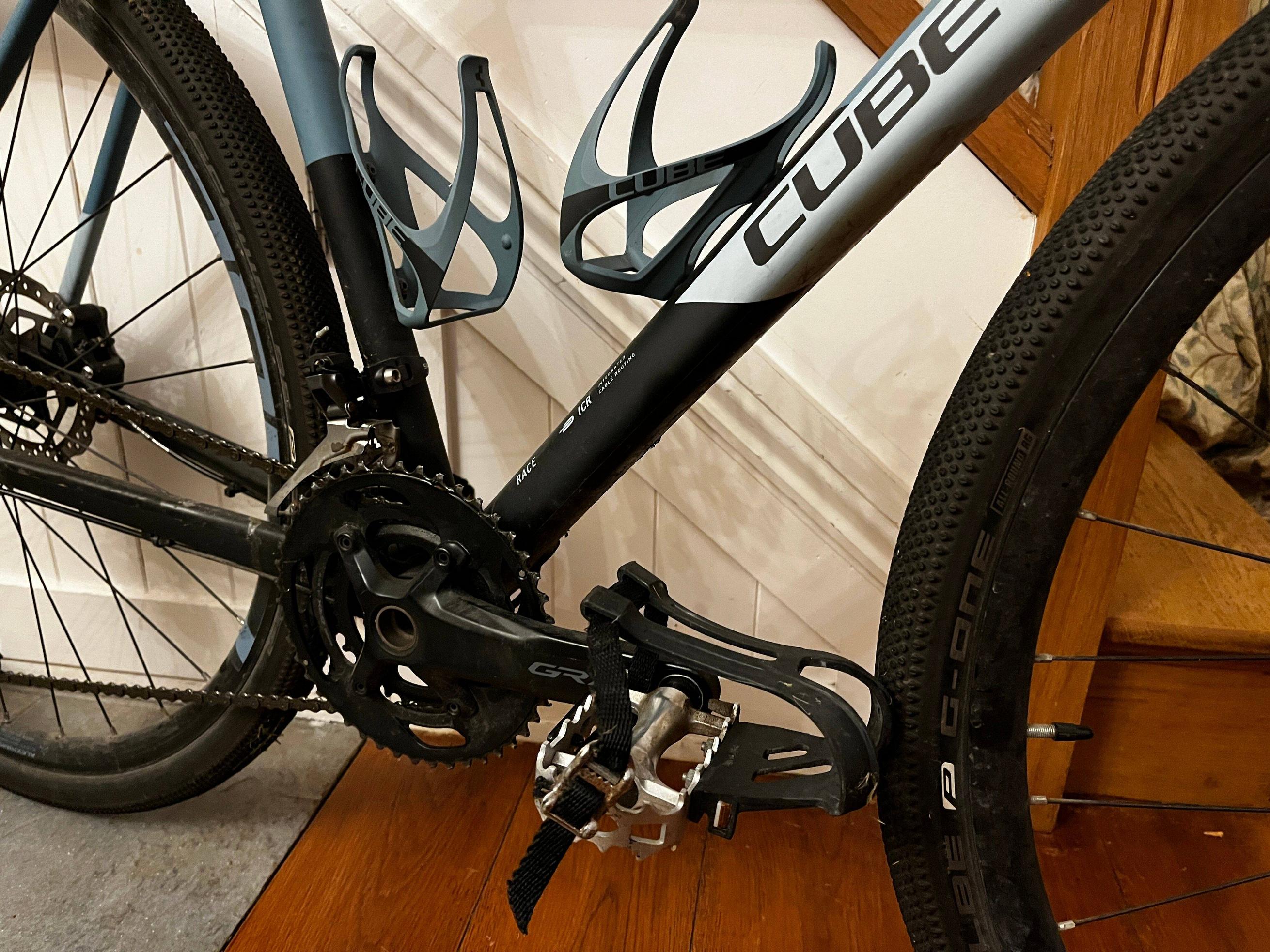 safety Is it safe to have pedal cage reaching wheel when slightly