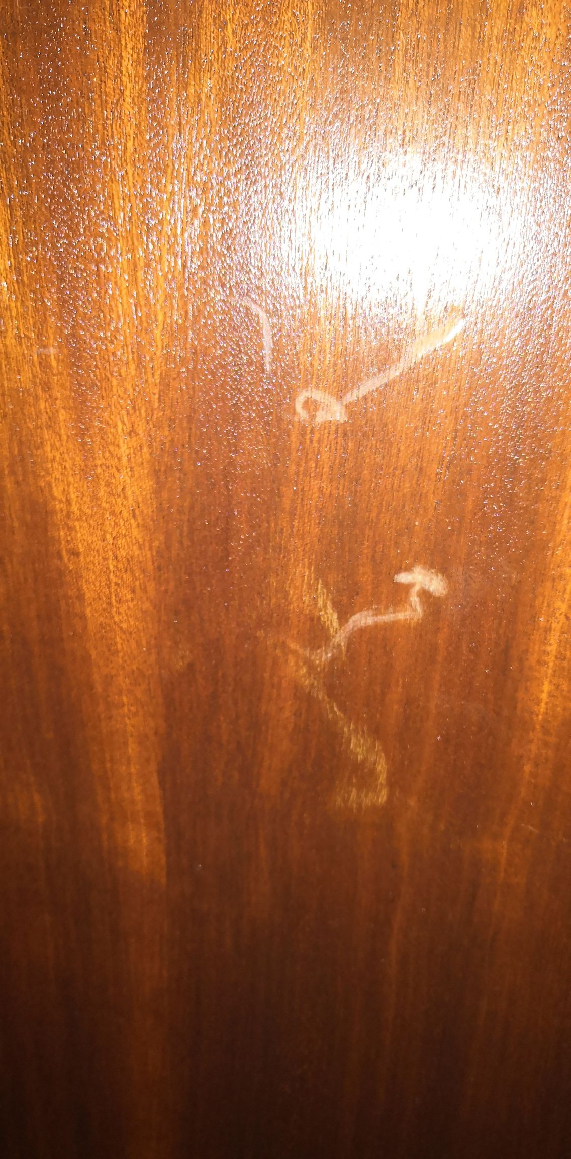 varnishing How to fix scuffs and scratches on wood door? Home