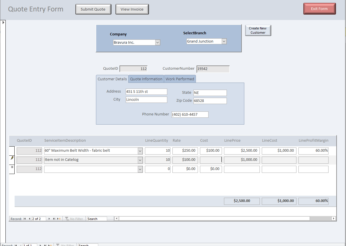 Microsoft Access VBA Locking a field when value in the field is not